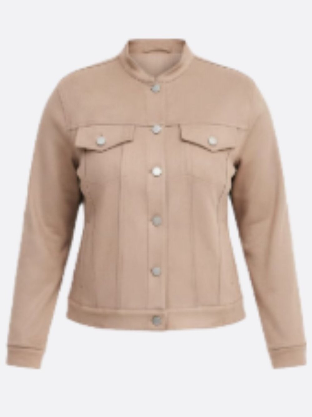 Torrid Suede Trucker Jacket